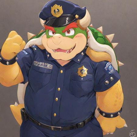 04471-3892999352-Bowser wearing police uniform, anime _lora_Bowserxl-nsfw_1_.png